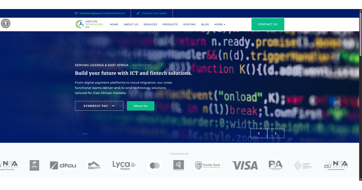 ICT & Fintech | Aperture Technologies Limited